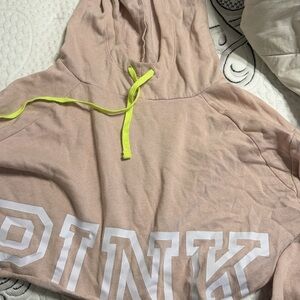 Victoria's Secret Pink Crop Top with Neon Accents